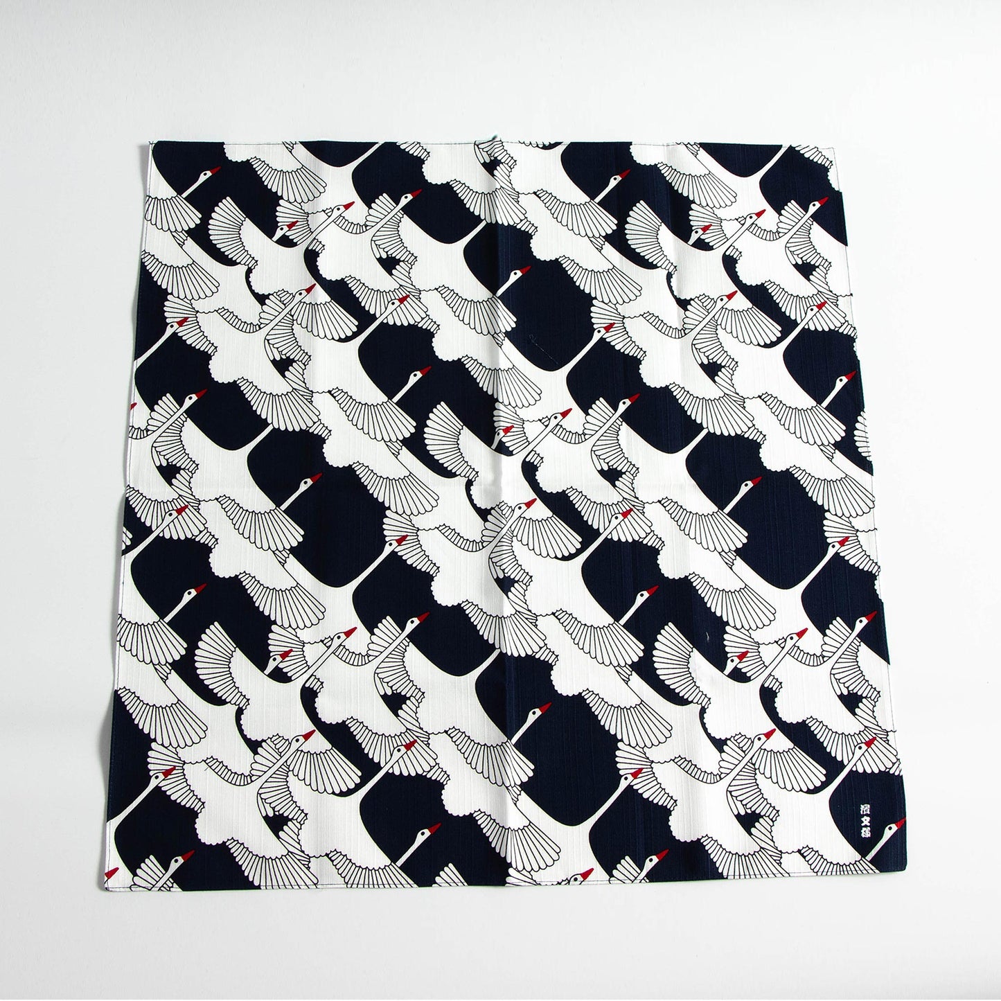 Small Furoshiki - Celebrated Crane Navy