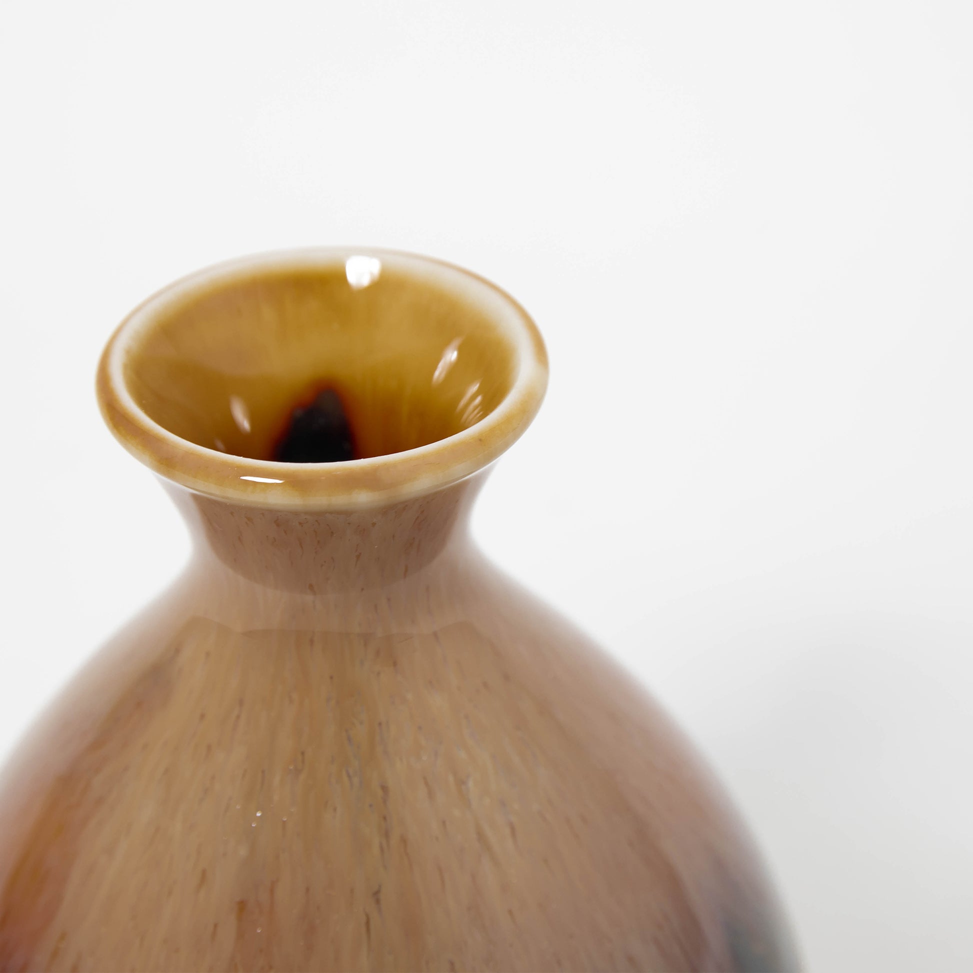 Sake Carafe Yellow Glaze