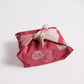 Small Furoshiki - Flower Emblems Pink