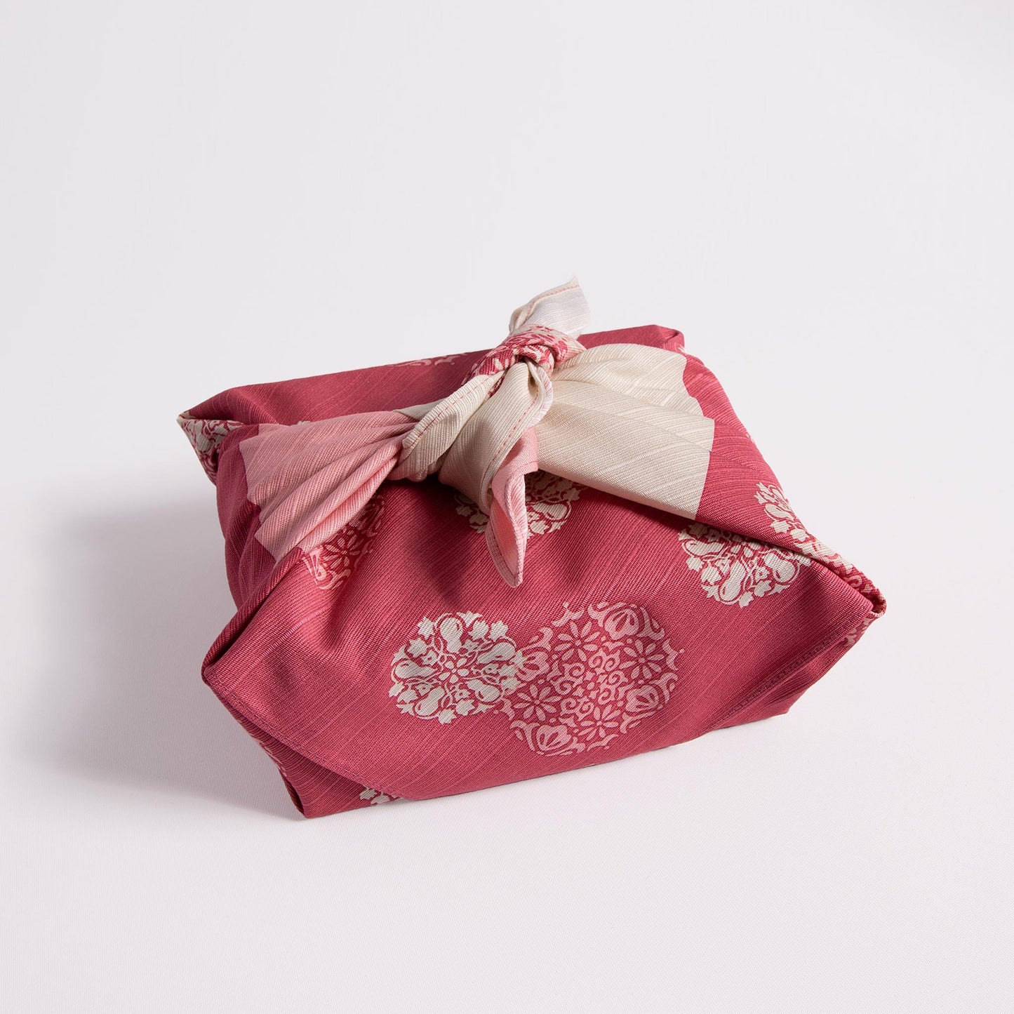 Small Furoshiki - Flower Emblems Pink