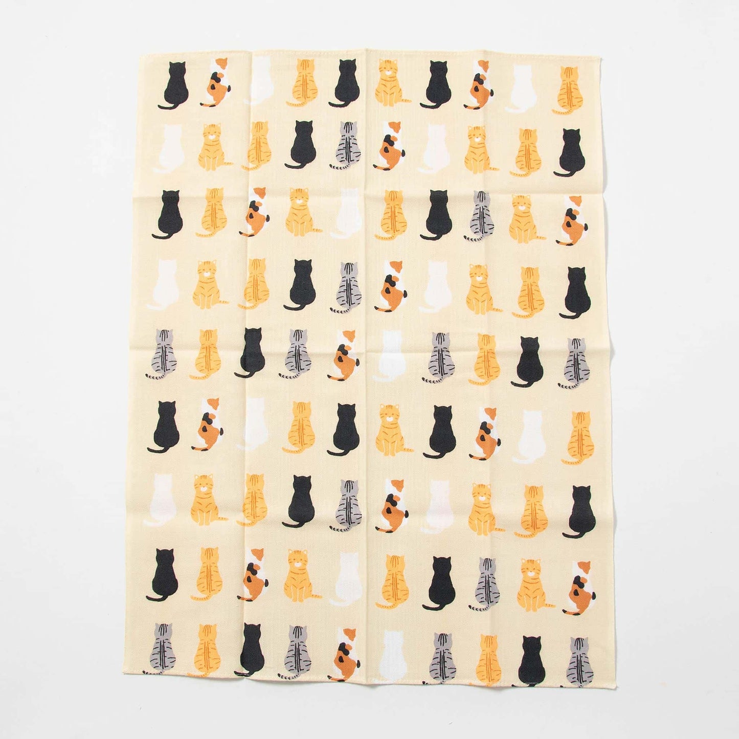 Tenugui Handkerchief - Sitting Cats