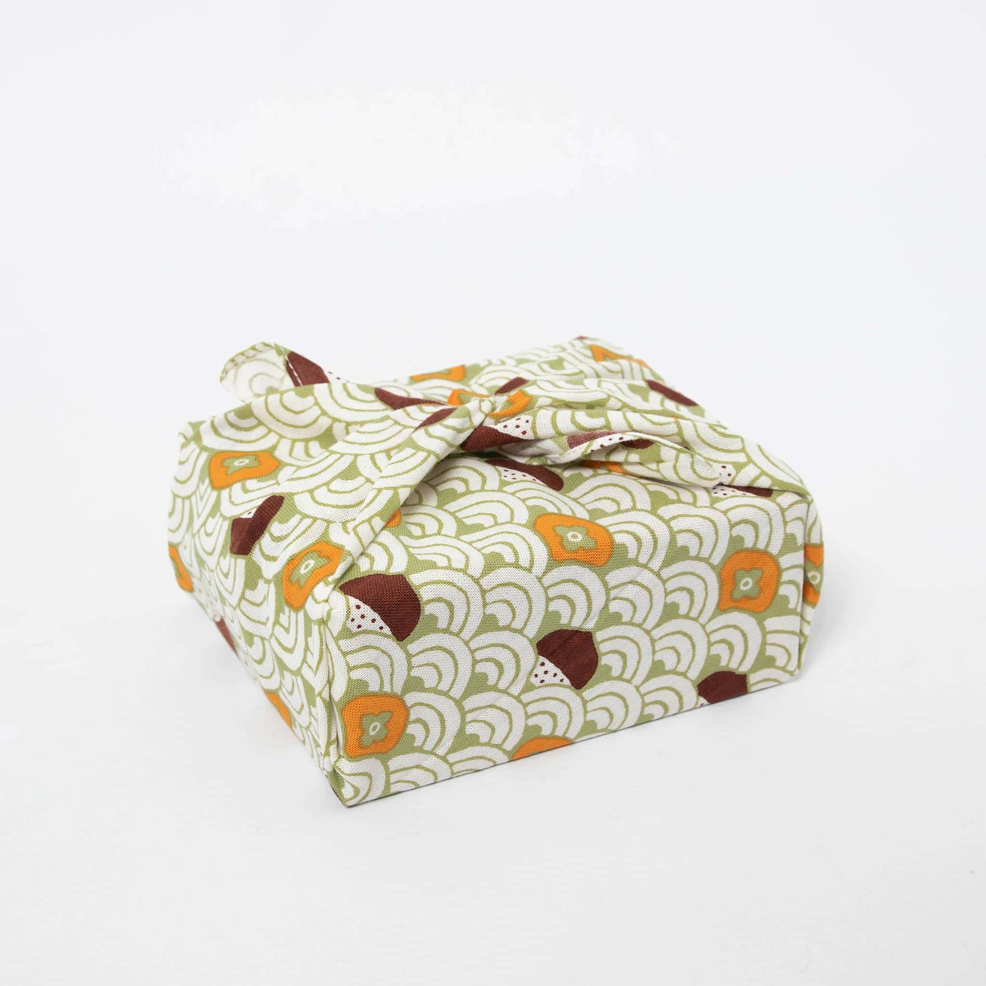 Tenugui Handkerchief - Persimmon and Chesnuts