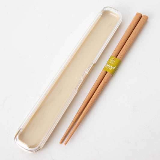 Chopsticks in Box Natural Beige