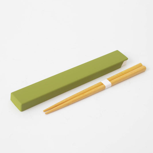 Chopsticks in Box - Bright Green