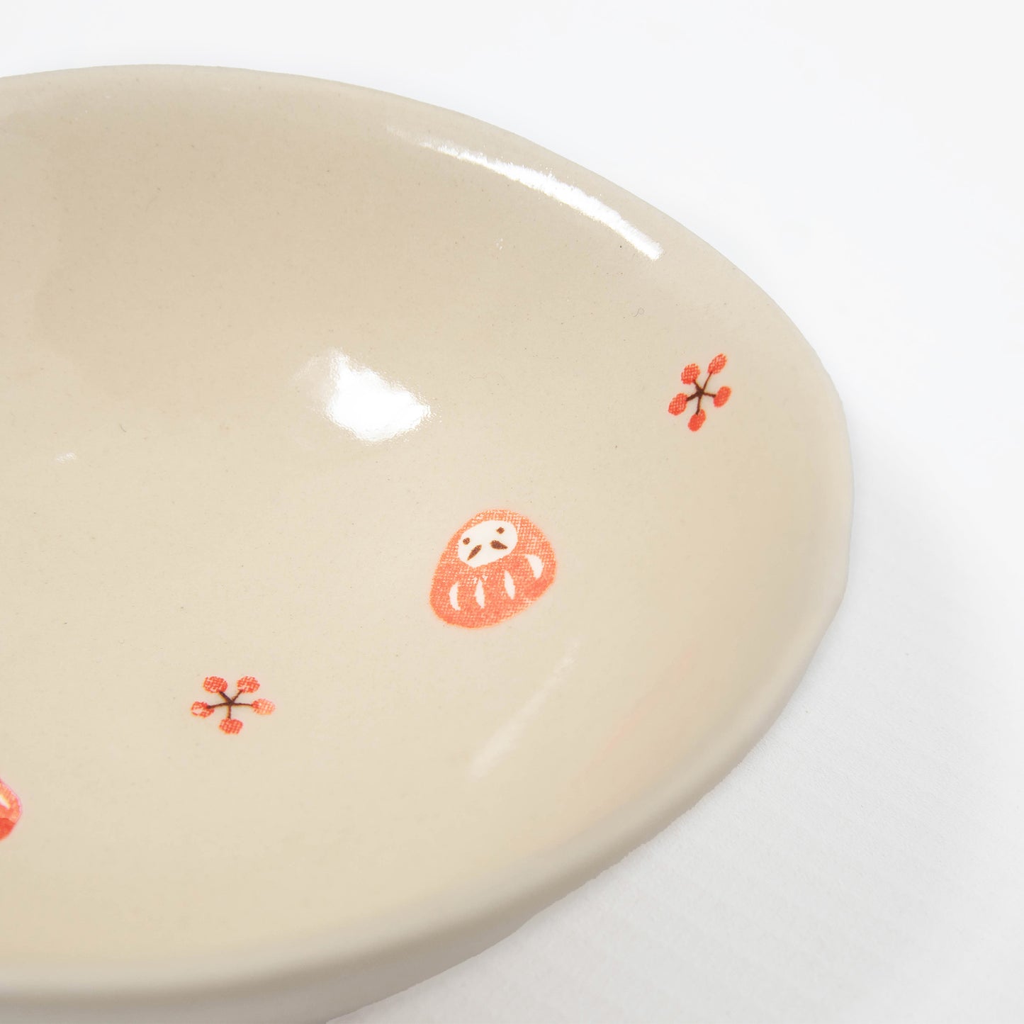 Oval Small Bowl - Daruma