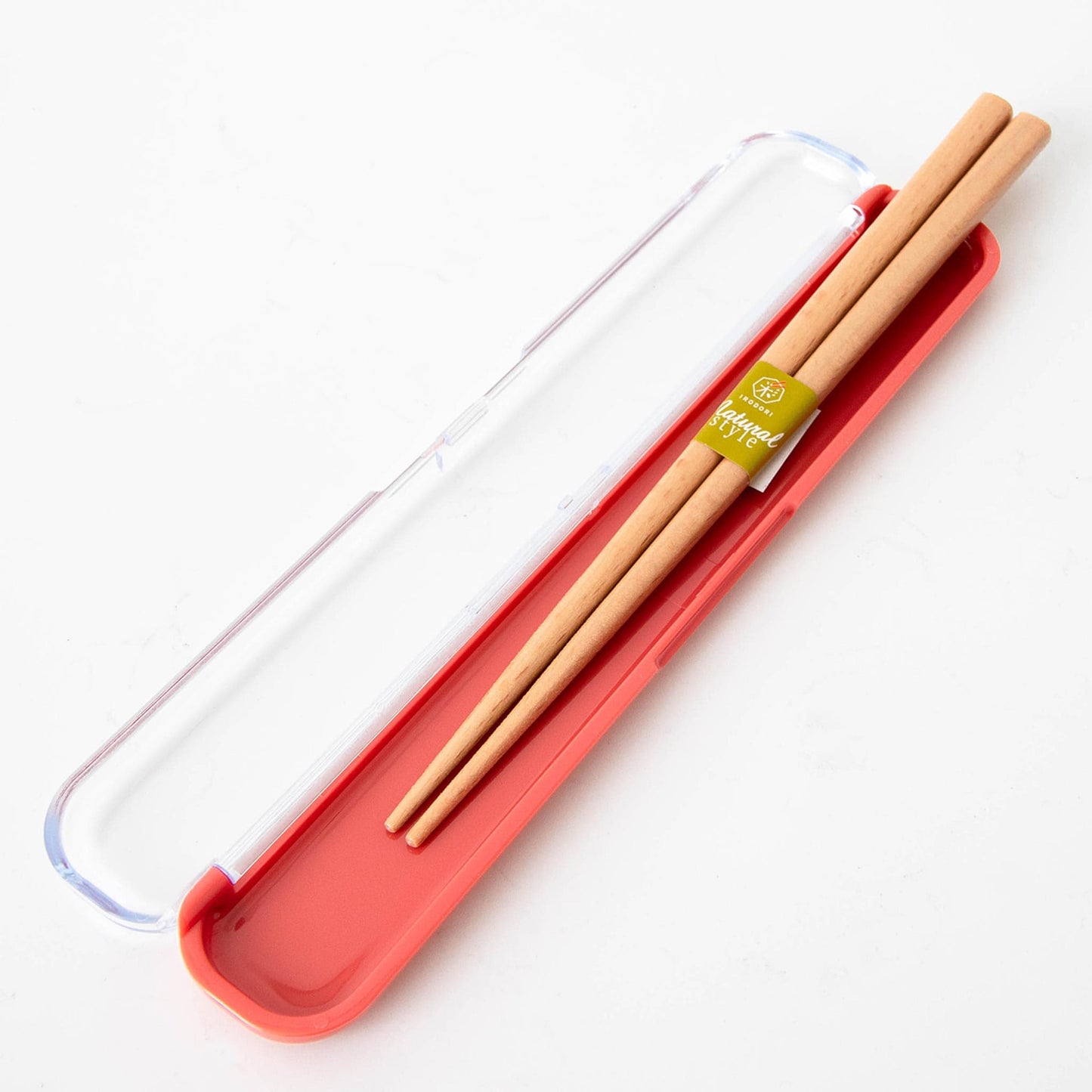 Chopsticks in Box Natural Red