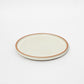 Flat Side Plate White 16.3cm