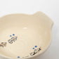 Tab Handle Shallow Bowl - Mike Cat Blue