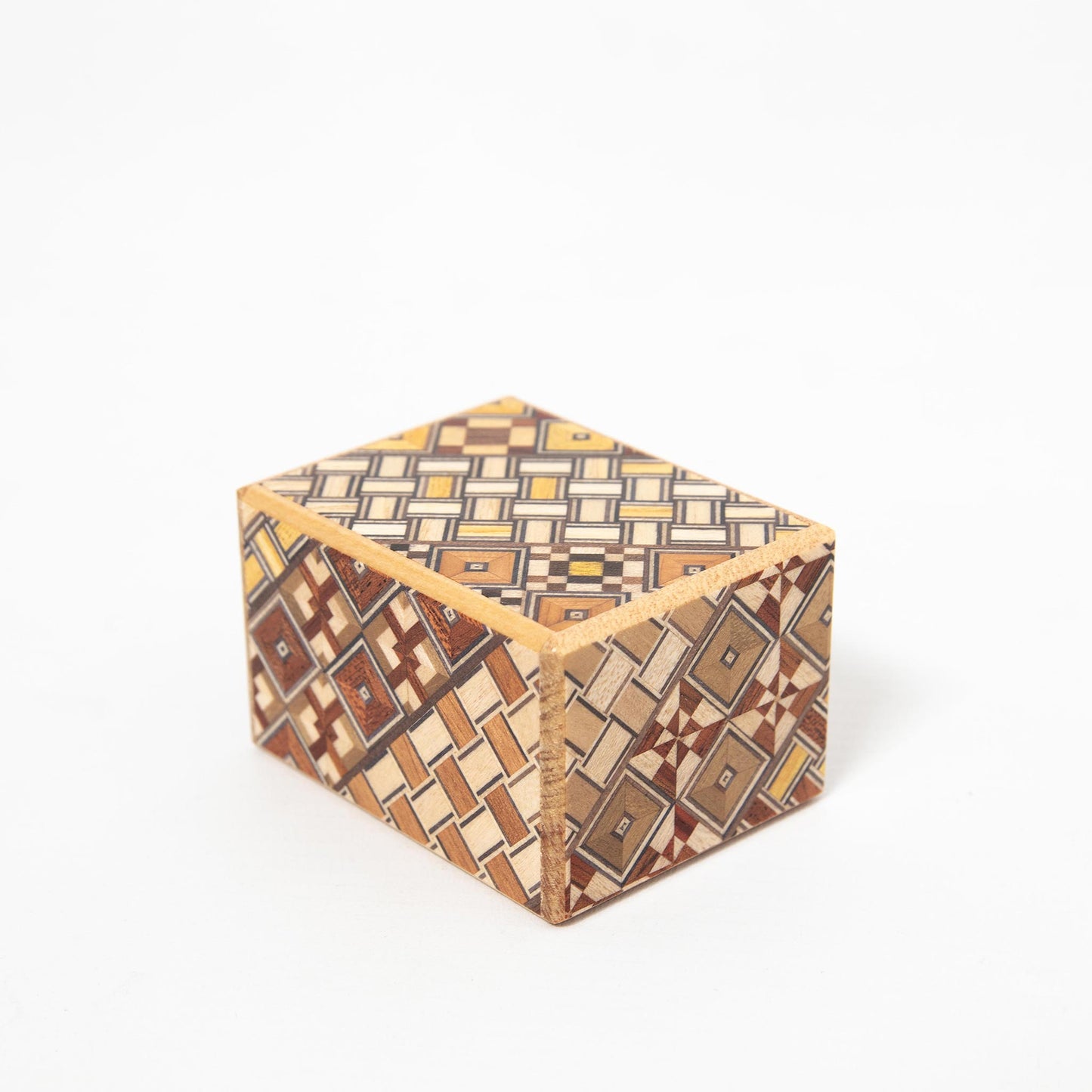 Yosegi Secret Puzzle Box Mini