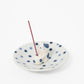 Incense Holder Set - Indigo Cat Dots