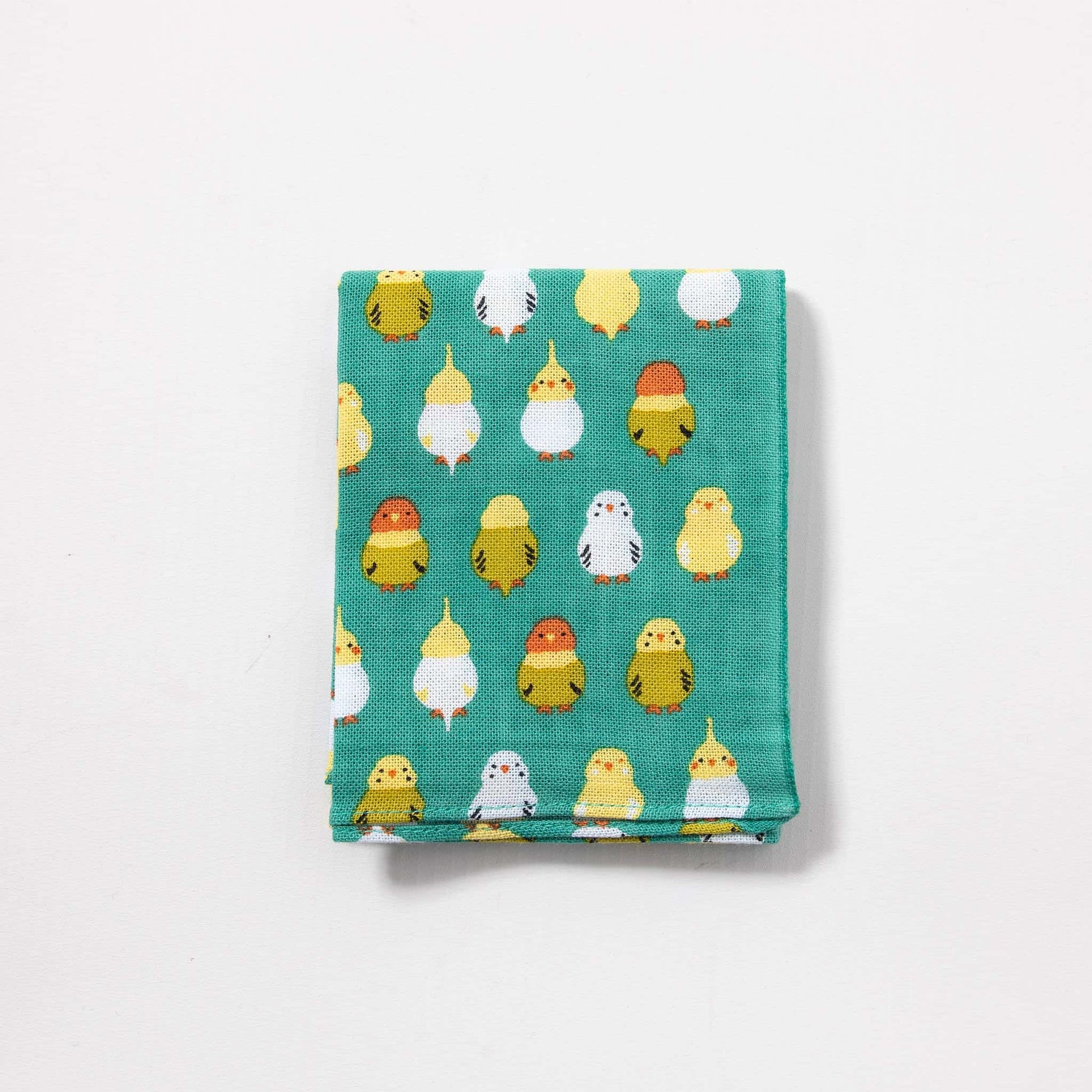 Tenugui Handkerchief - Parrot (Emerald Green)