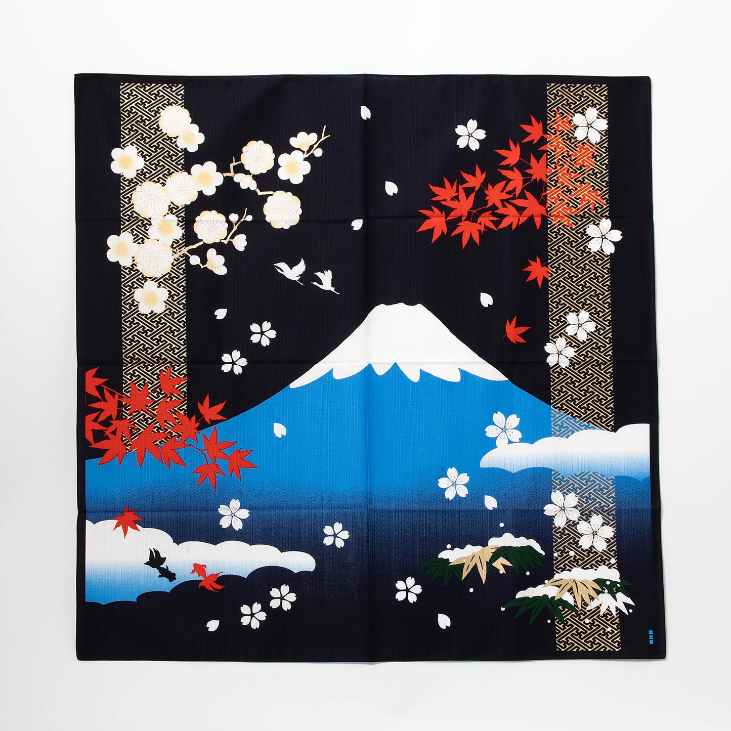 Large Furoshiki - Mt Fuji and Four Seasons