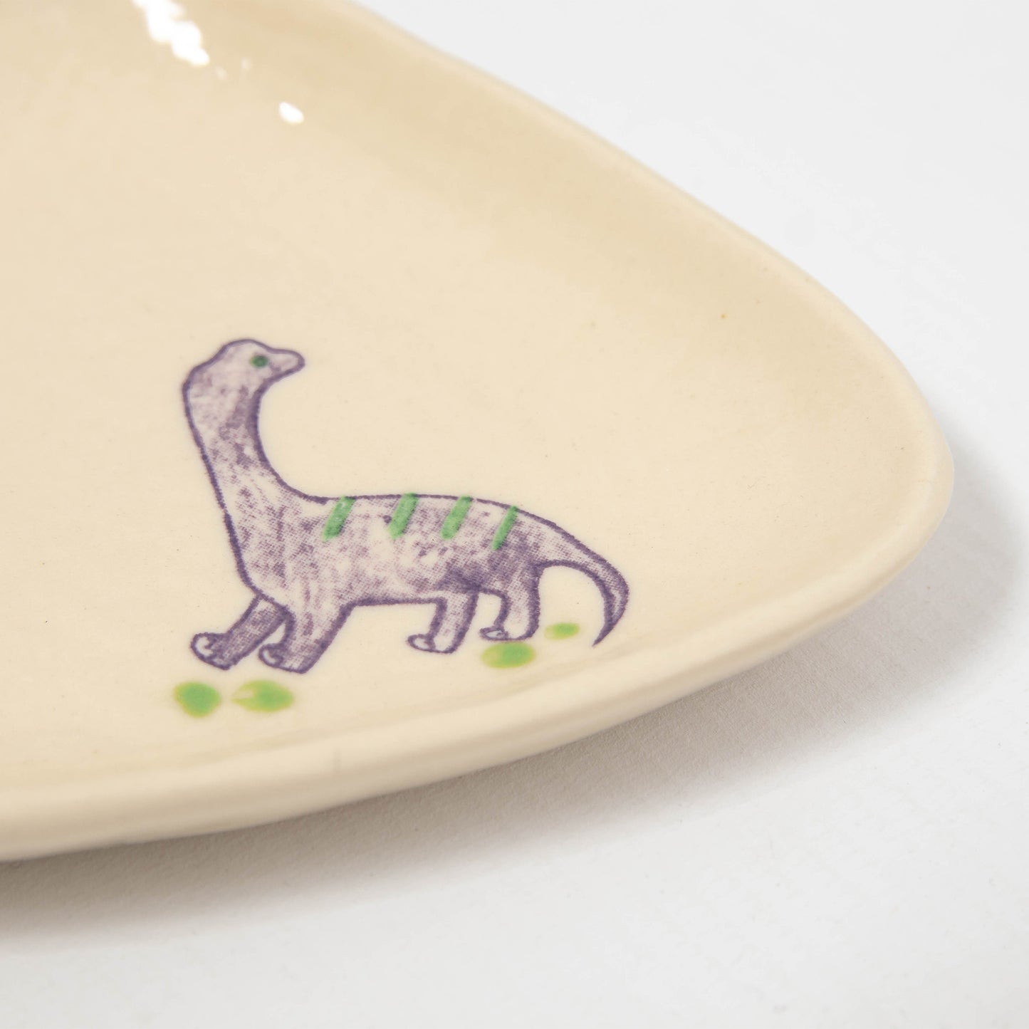 Triangle Plate - Brachiosaurus