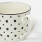 Coffee Cup and Saucer Komon Mameshibori Dots