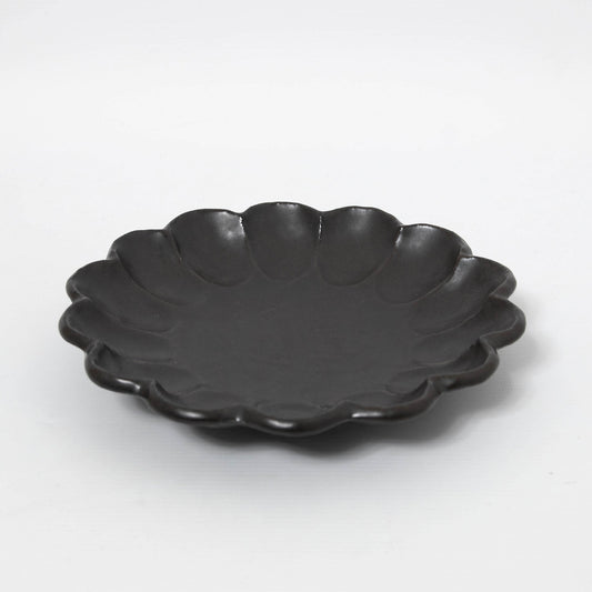 Rinka Plate Black 21.5cm