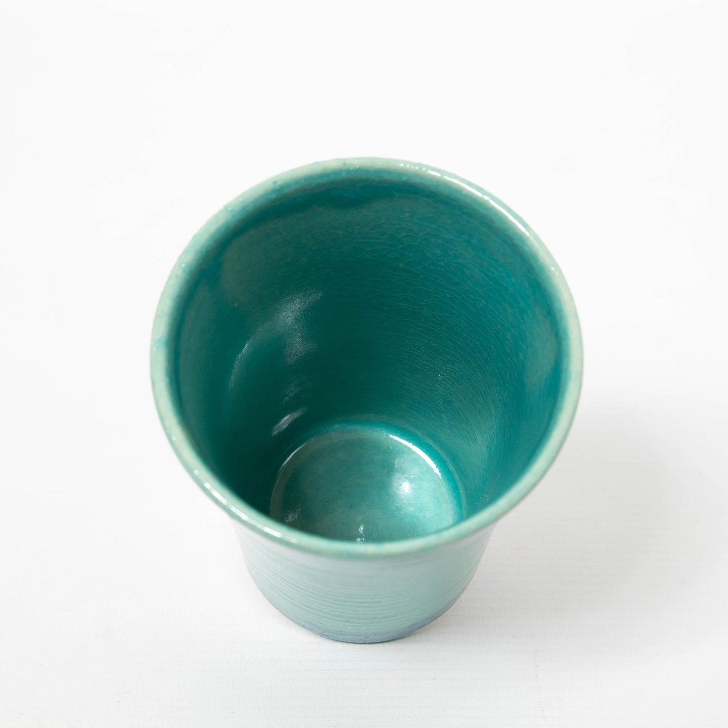 A Pair of Tall Cups Turquoise (Set of Two)