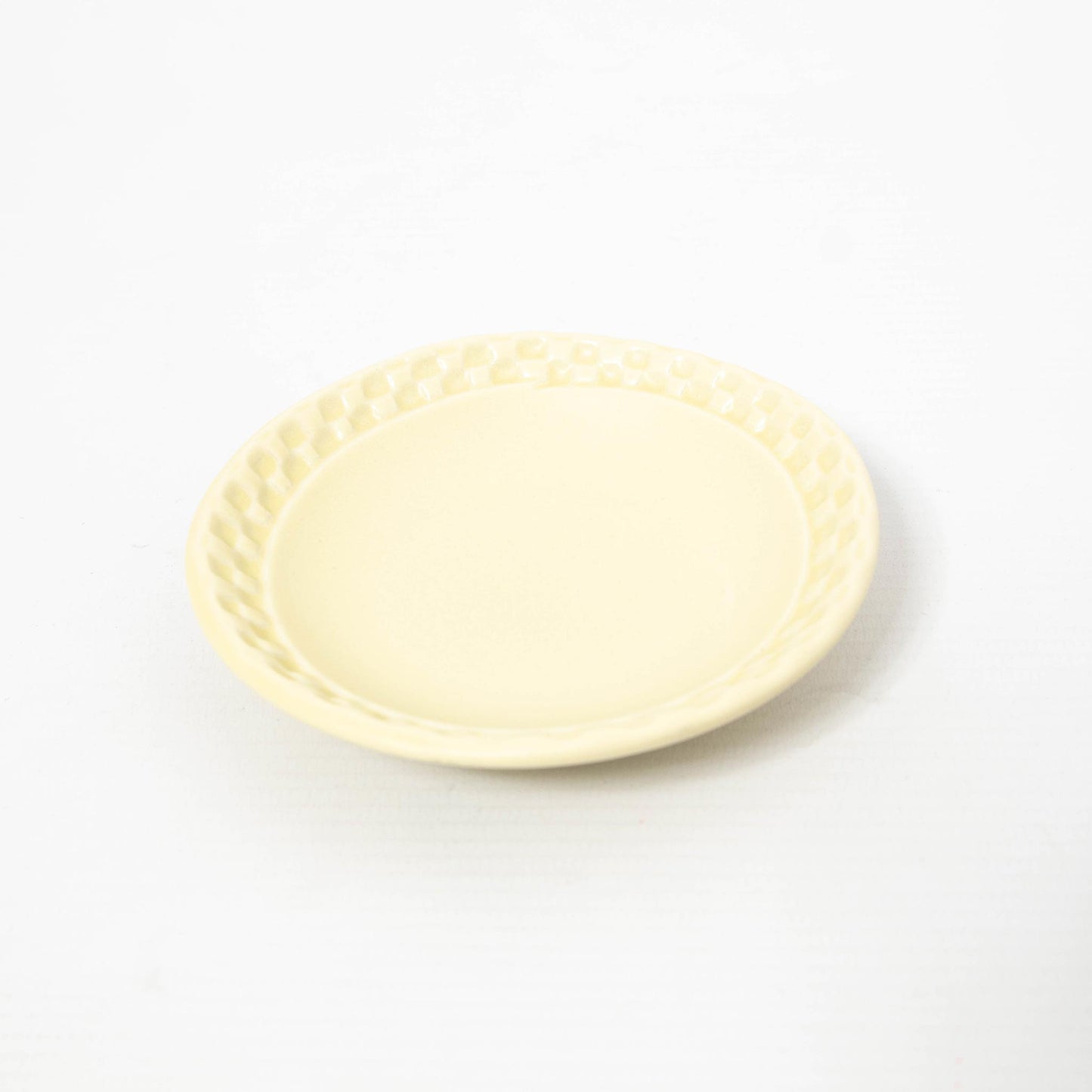 Milky Coloured Small Plates 9.9cm (Set of Five)