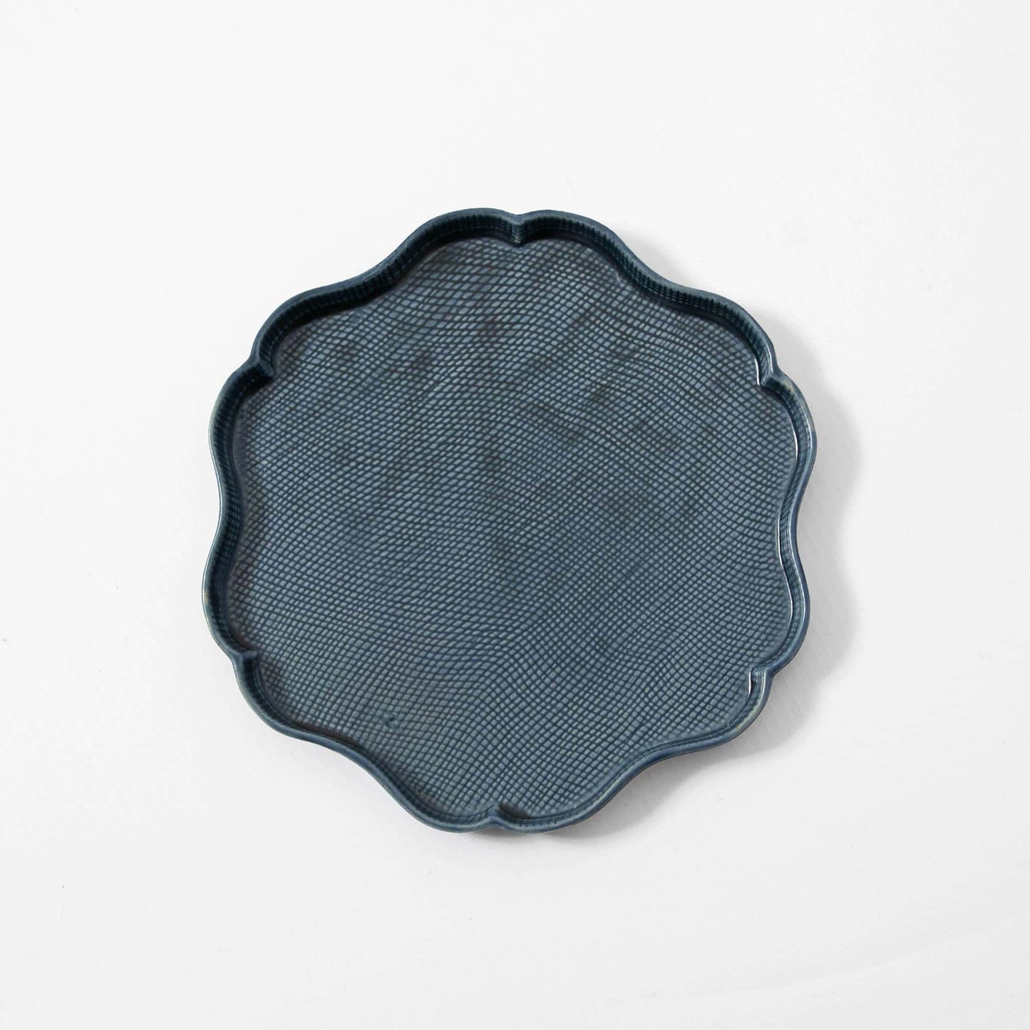 Side Plate Wasanbon Blue 16cm