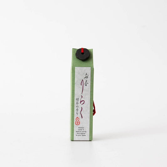 Incense Sticks Riraku - Green Tea