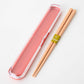 Chopsticks in Box Natural Red