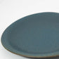 Flared Side Plate Greige Blue 19.5cm