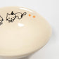 Oval Small Bowl - White Cat