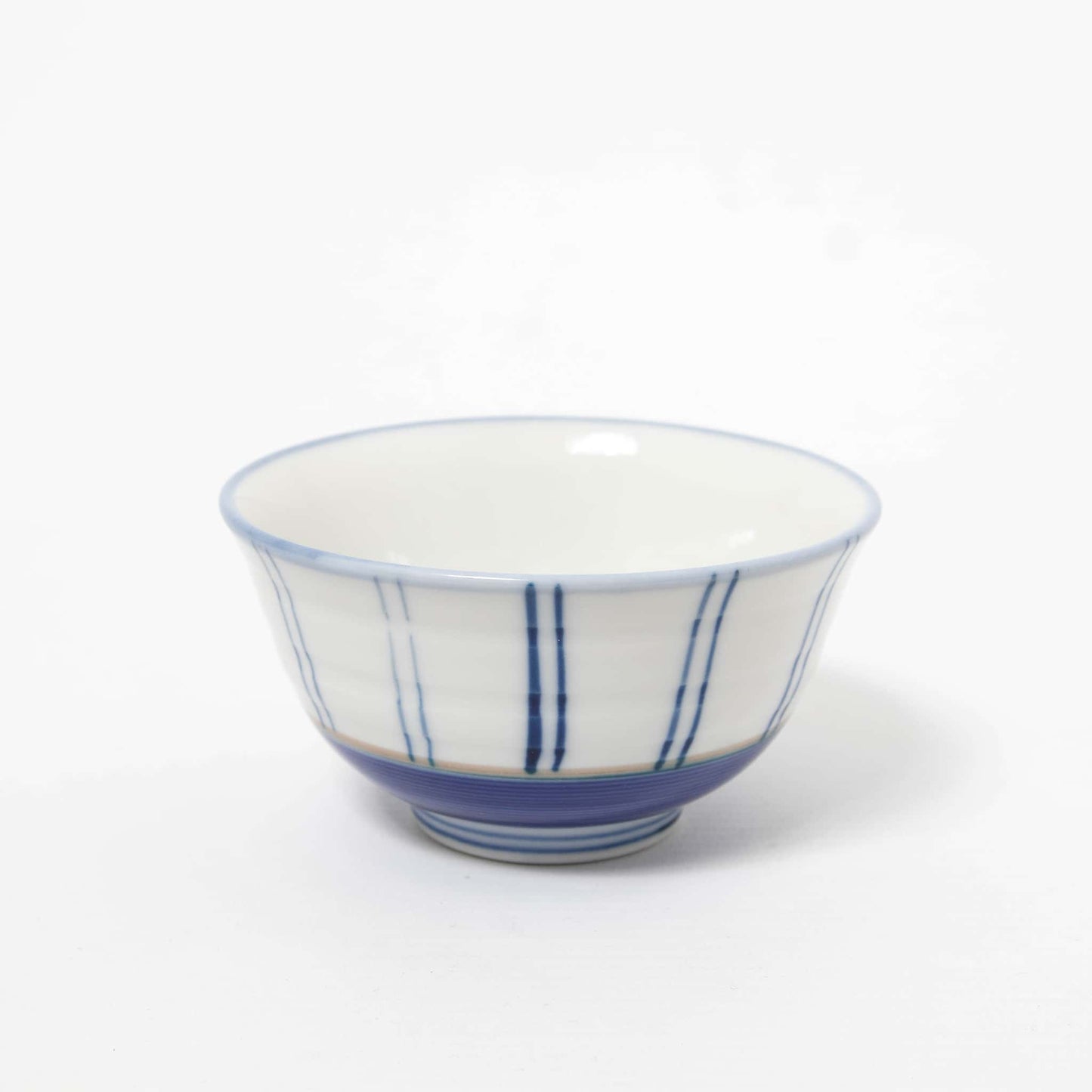 Round Tea Cup - Vertical Stripe