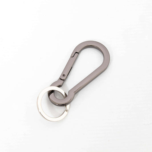 Carabiner Key Ring Square Frame Black