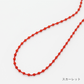 Necklace Nano Sphere - Scarlet