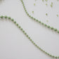 Necklace Sphere Plus 80 glitter - Peridot Lime