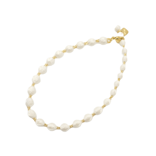 Sphere Plus Bracelet Glitter - Ivory x Gold