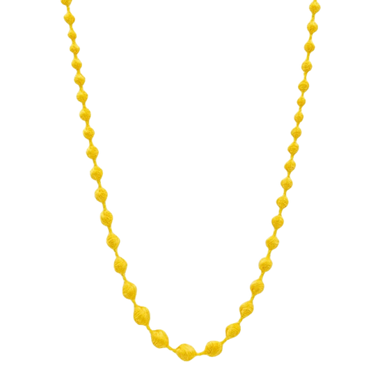 Necklace Sphere Plus 60 - Yellow