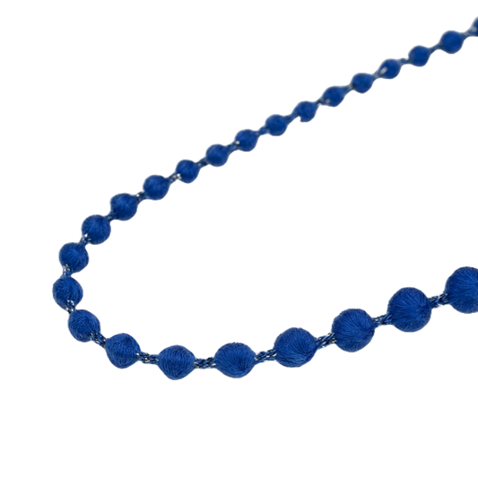Necklace Sphere Plus 80 glitter - Lapis Lazuli Blue