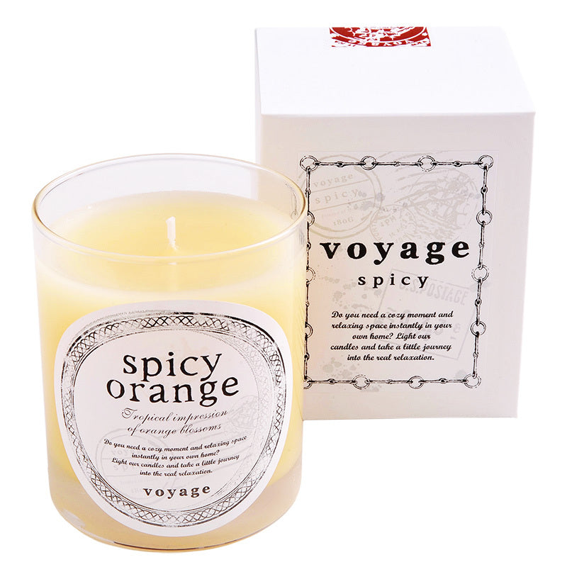 Voyage Scented Candle - Spicy Orange