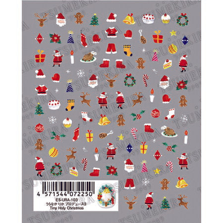 Nail Stickers - Tiny Holy Christmas