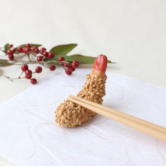 Chopstick Holder - Fried Prawn