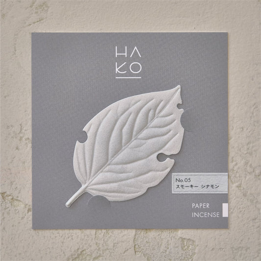 HAKO Paper Leaf Incense - Cinnamon