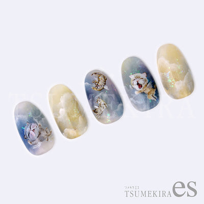 Nail Stickers - Three Cats in Love