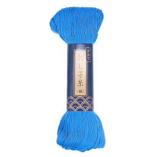 Sashiko Thread - #17 Medium Blue Thick