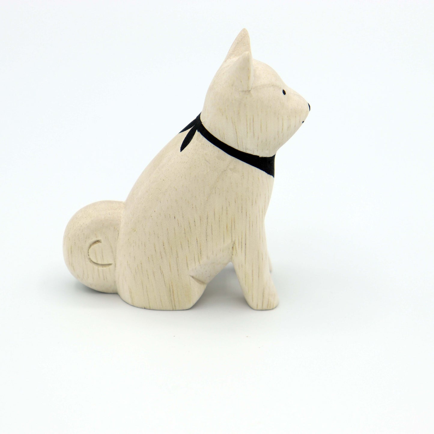 T-Lab Pole Pole Wooden Animals - Akita Dog