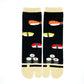 Japanese Tabi Socks - Sushi Black