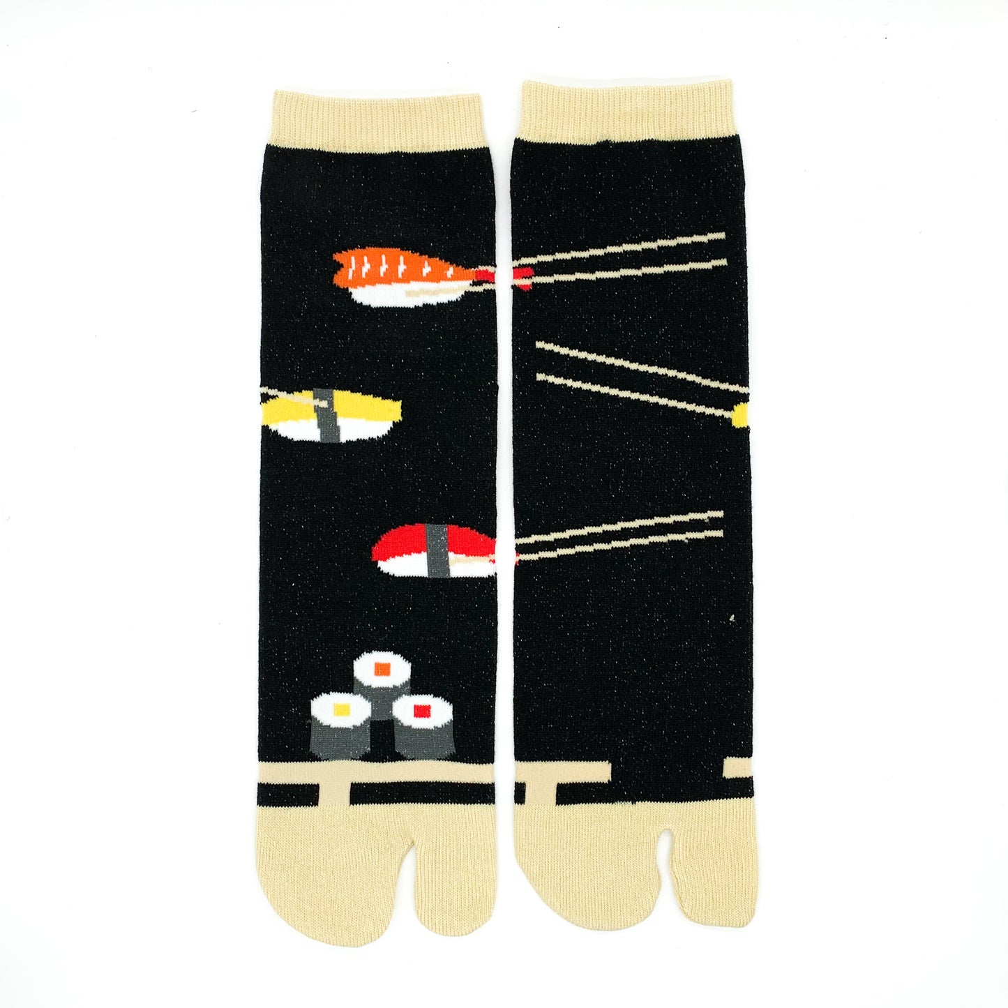 Japanese Tabi Socks - Sushi Black