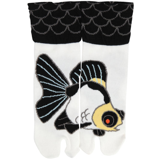 Japanese Tabi Socks - Panda Moor Goldfish
