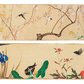 ‘Spring & Summer’ Printed Scroll (‘Flowers and Birds of Four Seasons’ by Hōitsu Sakai)