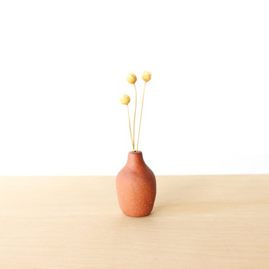 Tiny Vase - Pear Brown