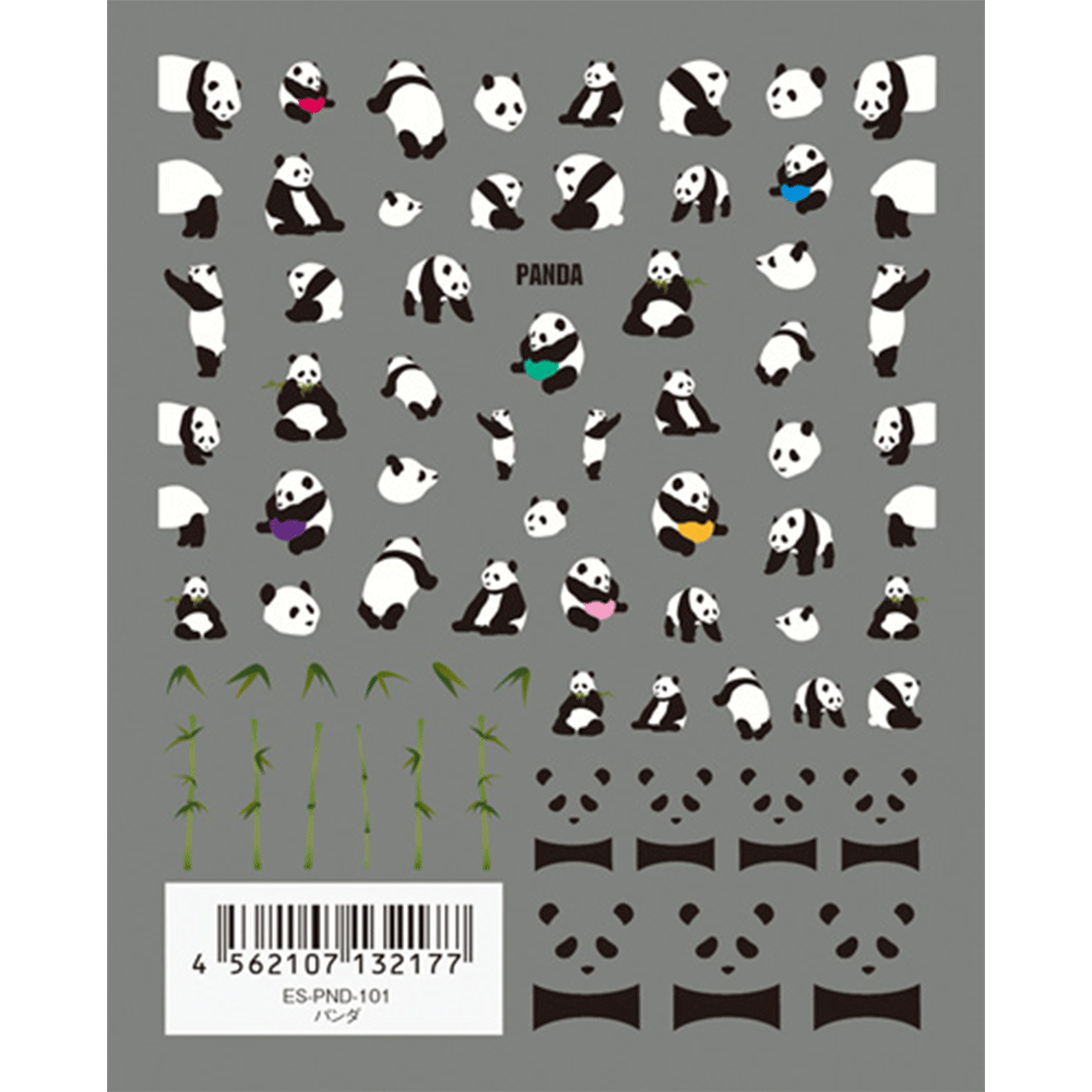 Nail Stickers - Panda