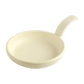 Pan with Heat Resistant Handle - White
