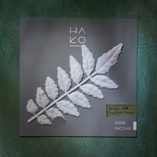 HAKO - Paper Leaf Incense (Spring) ‐ Japanese Pepper